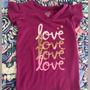 Toddler Girl Short Sleeve Shirt